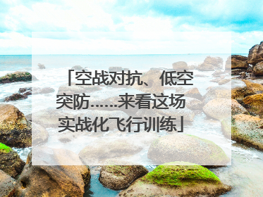 空战对抗、低空突防……来看这场实战化飞行训练