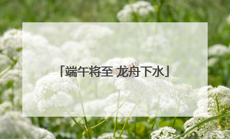 端午将至 龙舟下水