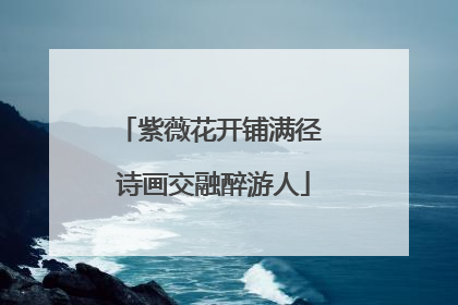 紫薇花开铺满径 诗画交融醉游人