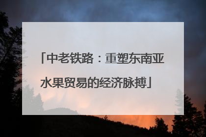 中老铁路：重塑东南亚水果贸易的经济脉搏