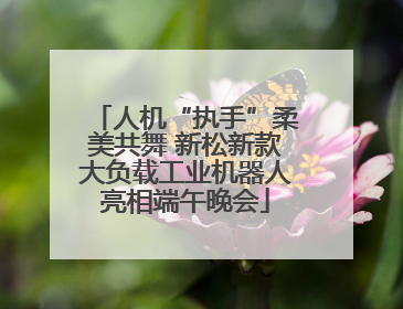 人机“执手”柔美共舞 新松新款大负载工业机器人亮相端午晚会