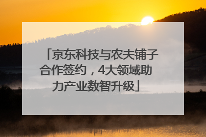 京东科技与农夫铺子合作签约，4大领域助力产业数智升级