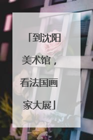 到沈阳美术馆，看法国画家大展