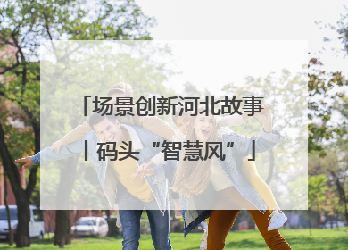 场景创新河北故事丨码头“智慧风”