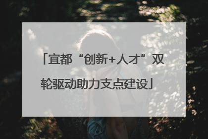 宜都“创新+人才”双轮驱动助力支点建设