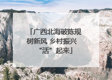 广西北海破陈规树新风 乡村振兴“活”起来