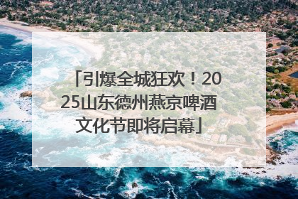 引爆全城狂欢！2025山东德州燕京啤酒文化节即将启幕