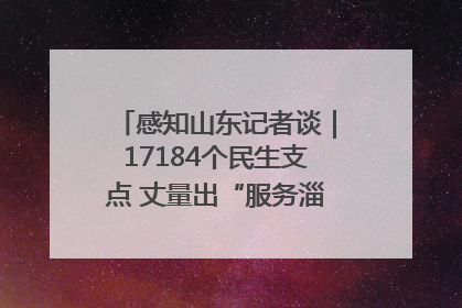 感知山东记者谈｜17184个民生支点 丈量出“服务淄博”的文明温度