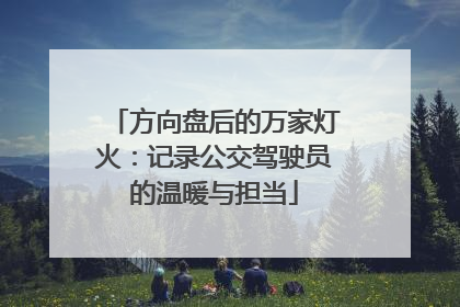 方向盘后的万家灯火：记录公交驾驶员的温暖与担当