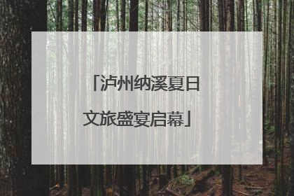 泸州纳溪夏日文旅盛宴启幕
