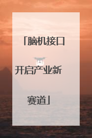 脑机接口开启产业新赛道