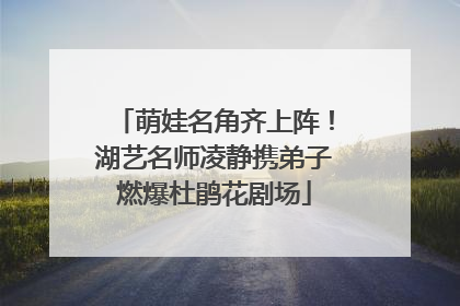 萌娃名角齐上阵！湖艺名师凌静携弟子燃爆杜鹃花剧场
