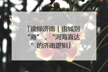 读懂济南｜由城到“港”，“河海直达”的济南逻辑