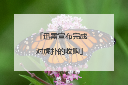 迅雷宣布完成对虎扑的收购