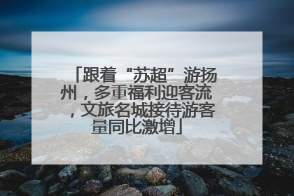 跟着“苏超”游扬州，多重福利迎客流，文旅名城接待游客量同比激增