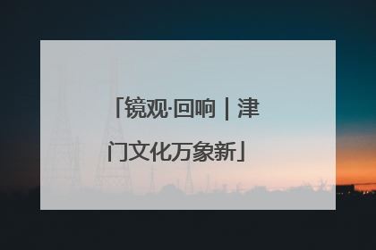 镜观·回响｜津门文化万象新
