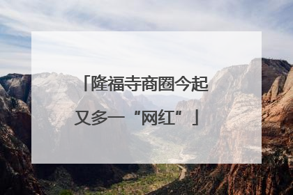 隆福寺商圈今起又多一“网红”