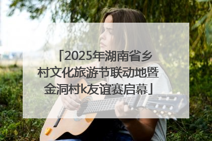 2025年湖南省乡村文化旅游节联动地暨金洞村k友谊赛启幕